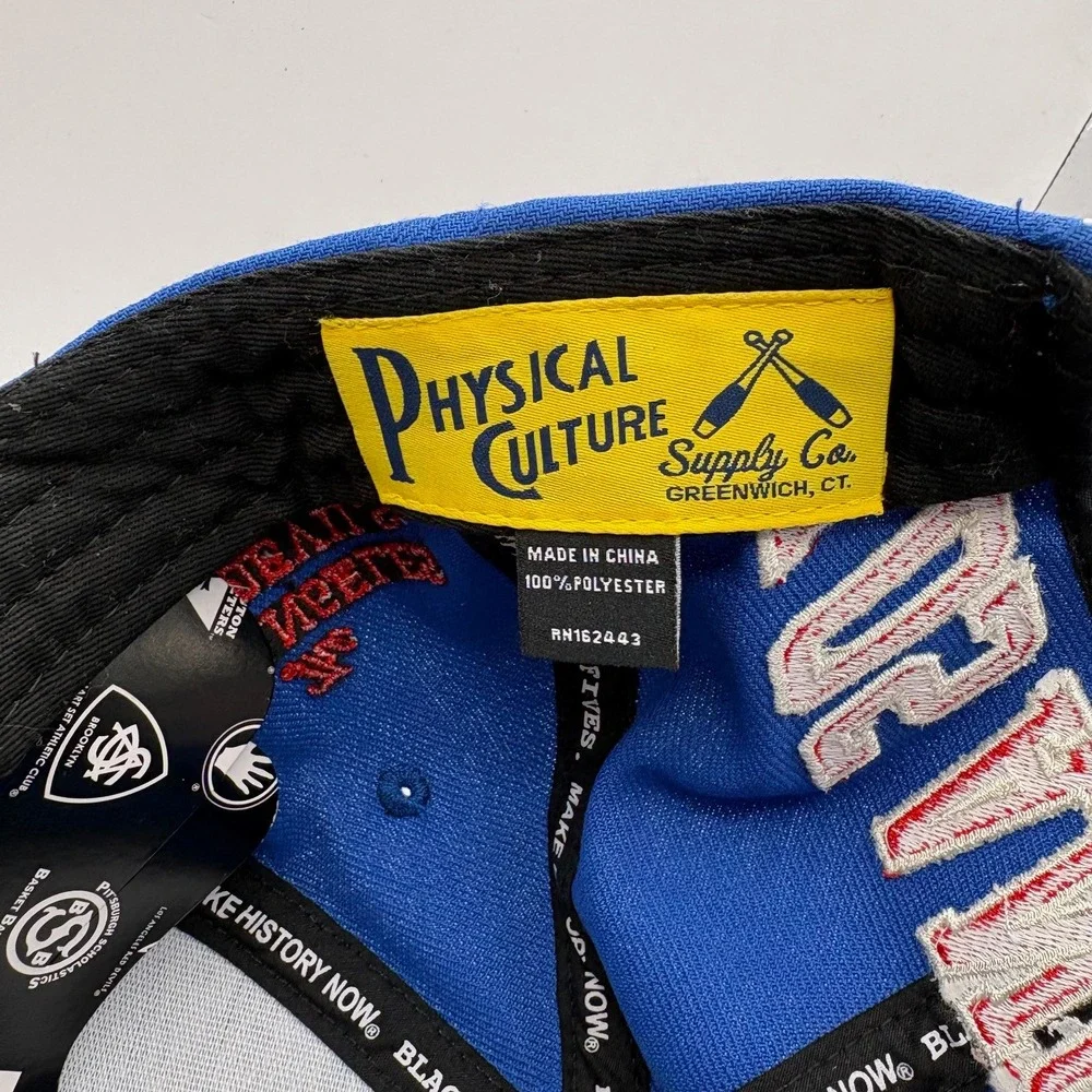 Physical Culture Los Angeles Red‎ Devils Basketball Club Snapback Hat Blue